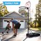 Best Choice Products Kids Height-Adjustable Basketball Hoop, Portable Backboard System w/ 2 Wheels
